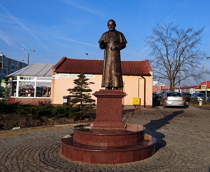 W Fordonie mamy nowy pomnik św. Jana Pawła II. - InfoFordon.pl - Najnowsze  informacje z Fordonu